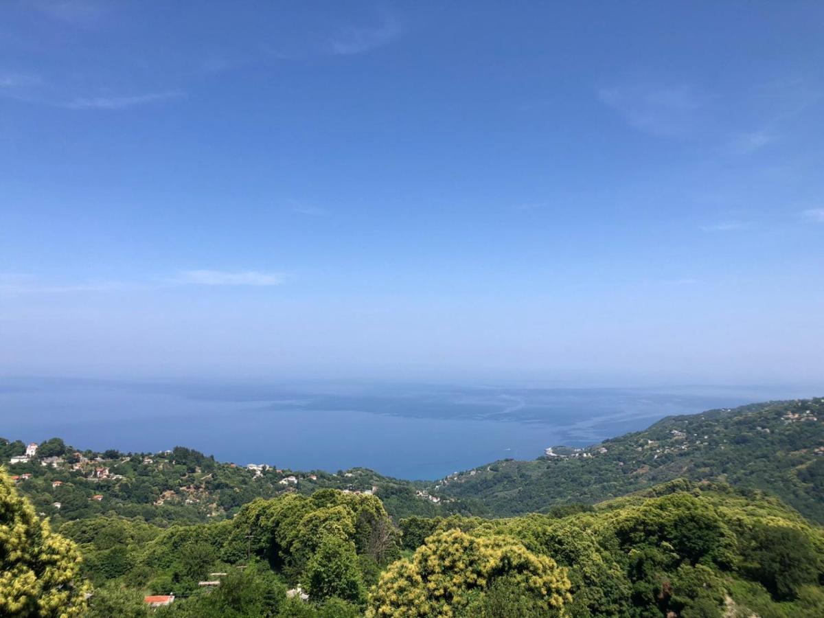 Вилла Παραδοσιακο Σπιτι Με Θεα Киссос Экстерьер фото
