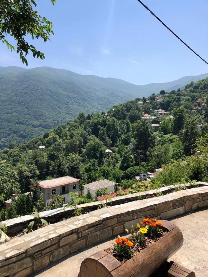 Вилла Παραδοσιακο Σπιτι Με Θεα Киссос Экстерьер фото